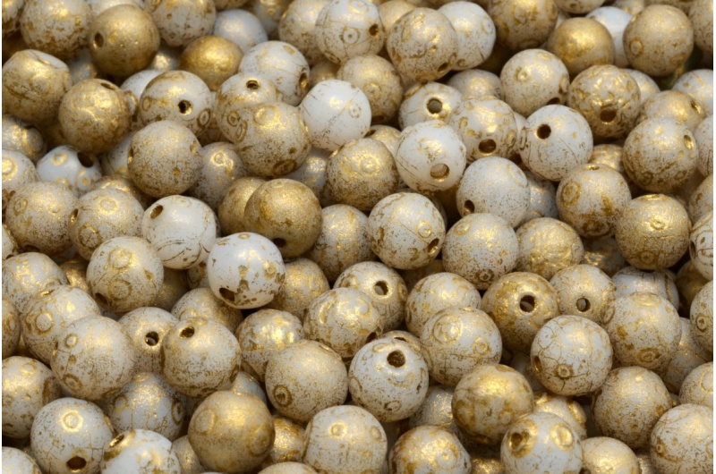 55850_111-19001-06x06-02010-etch-54302-jpg_1 Round Druck Beads 6mm - Image 1