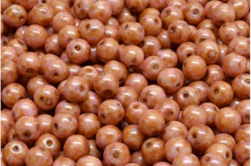 Top Hole Round Beads 6x6mm