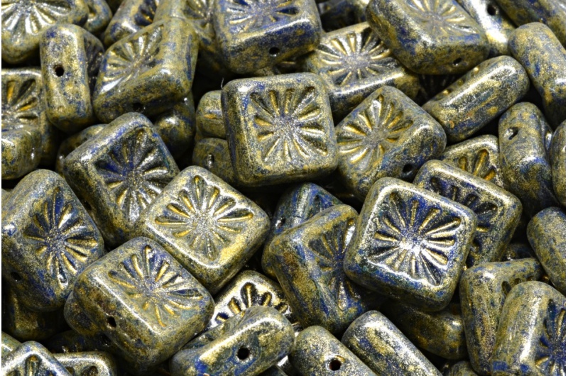 59080_111-99116-10x10-33050-86800-34302-jpg_1 Squared Kiwi Beads 10x10mm - Image 1