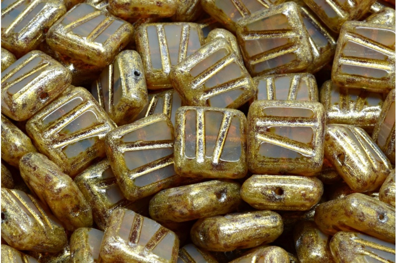 TCB Squared Designed Beads 10x10mm