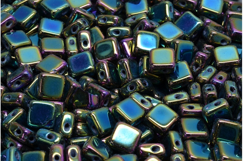 6696_111-30517-06x06-23980-21455-jpg_1 Flat Silky Beads - 2 Holes 6x6mm - Image 1