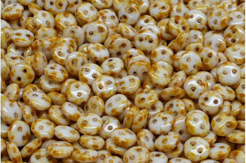 9711_111-69007-06x06-02010-86800-jpg_1 2 Hole Lentil Beads 6x6mm - Image 1